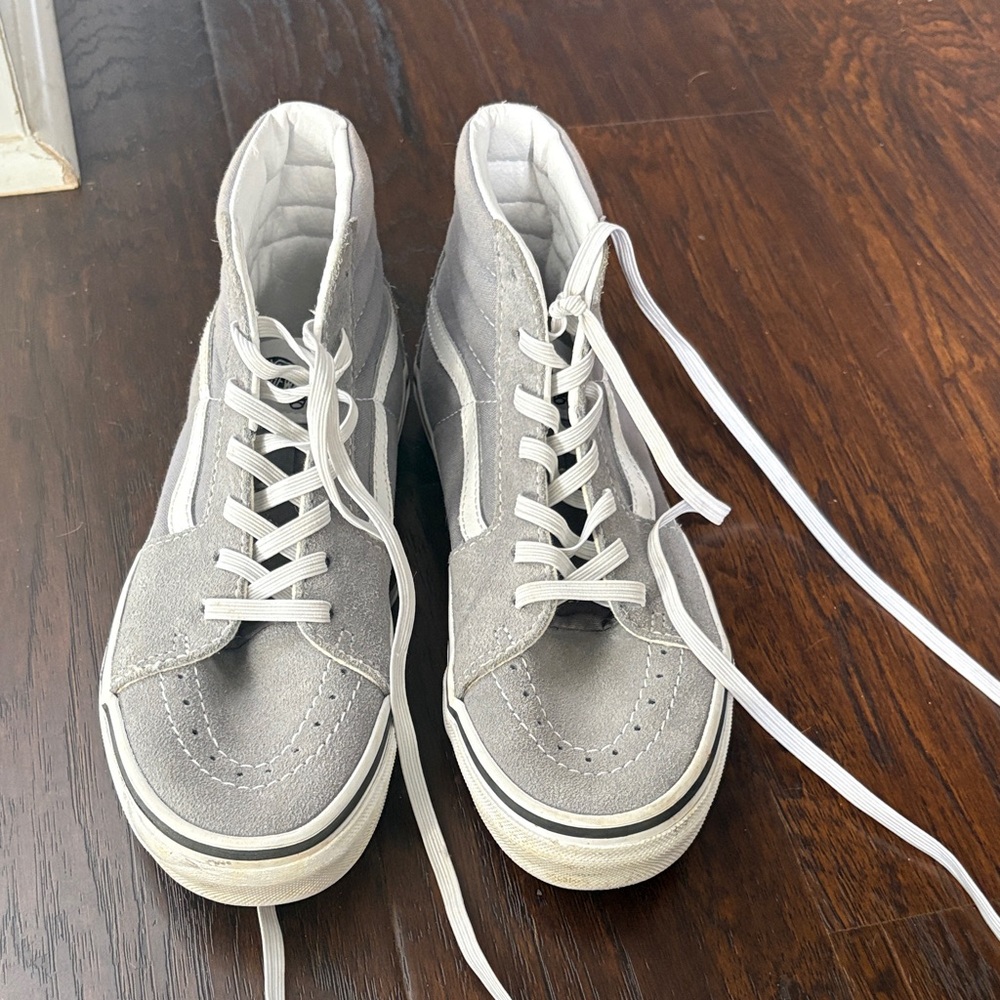 Vans Gray High-Top Sneakers